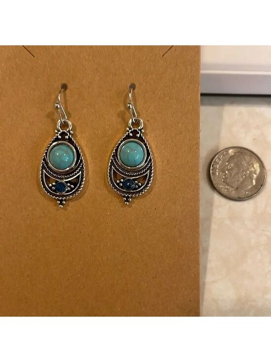 Jewelry - Dangle Earrings, Boho, Crystal, New